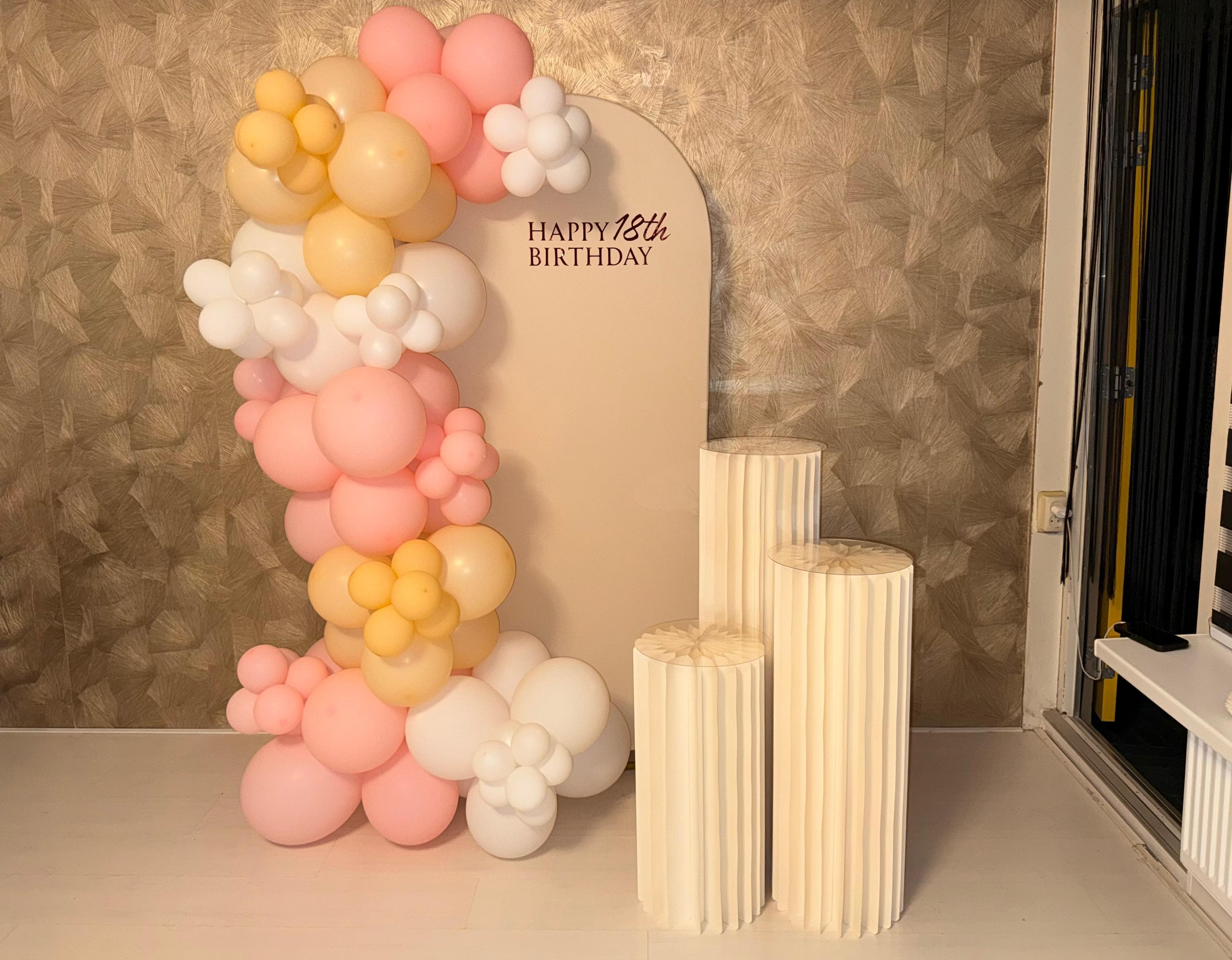 Ballonnendecoratie meer voorbeelden 1